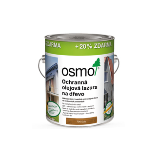 706 Ochranná olejová lazura Dub 3 l