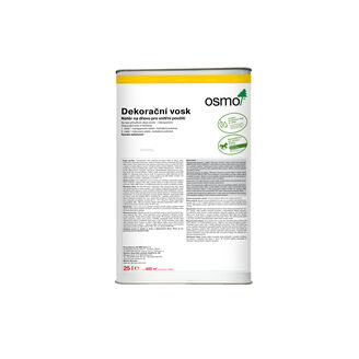 3111 Dekorační vosk transparentní Bílý 25 l