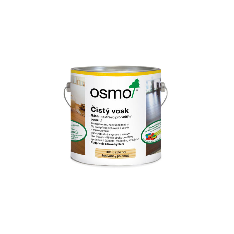 1101 Čistý vosk bezbarvý 2,5 l