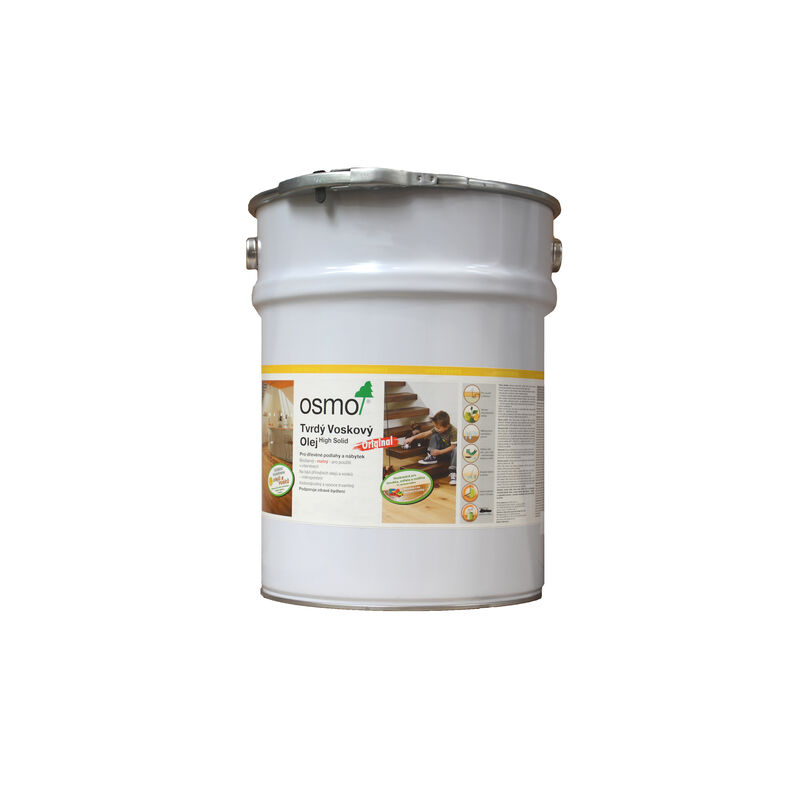 3032 Tvrdý voskový olej, hedvábný polomat 10 l