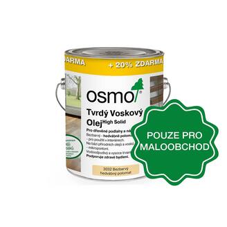 3032 Tvrdý voskový olej, hedvábný polomat 3 l