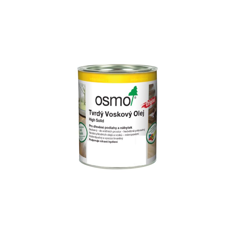 3011 Tvrdý voskový olej, lesklý  0,375 l