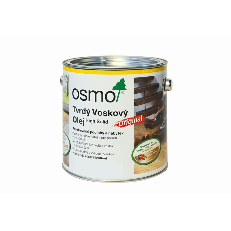 3011 Tvrdý voskový olej, lesklý 2,5 l
