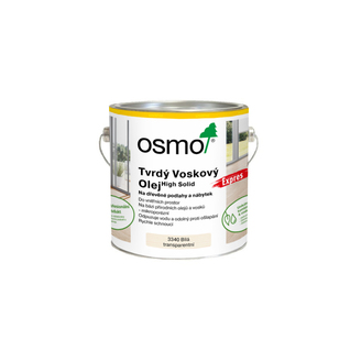 3340 EXPRES Tvrdý voskový olej, bílý transparentní 2,5 l