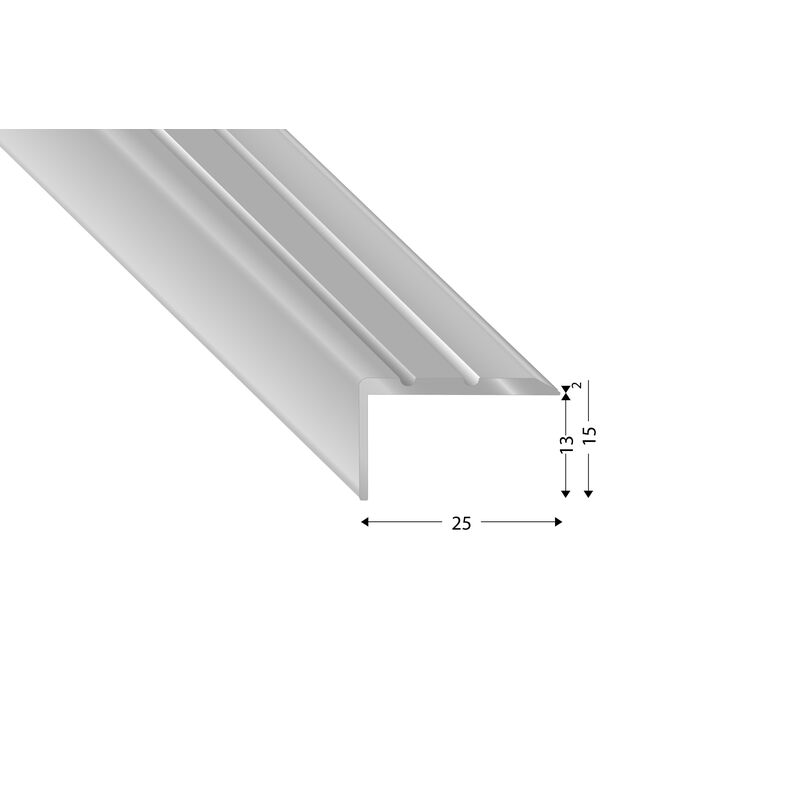Pravoúhlý profil Zlatý nevrt. 270 cm, 15 mm