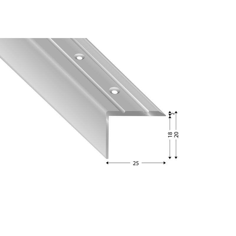 Pravoúhlý profil Pískový vrtaný 90 cm, 20 mm