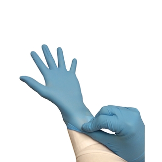 Rukavice nitrilové U-R vel. L, bezprašné
