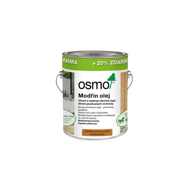 009 Terasový olej Modřín 3 l