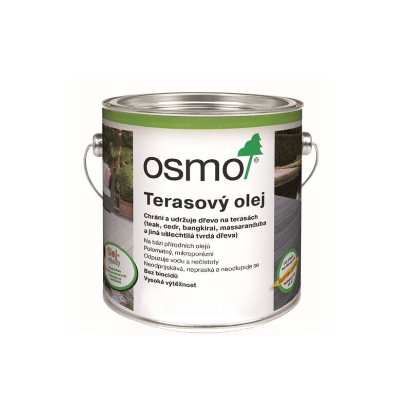 019 Terasový olej Šedý 2,5 l
