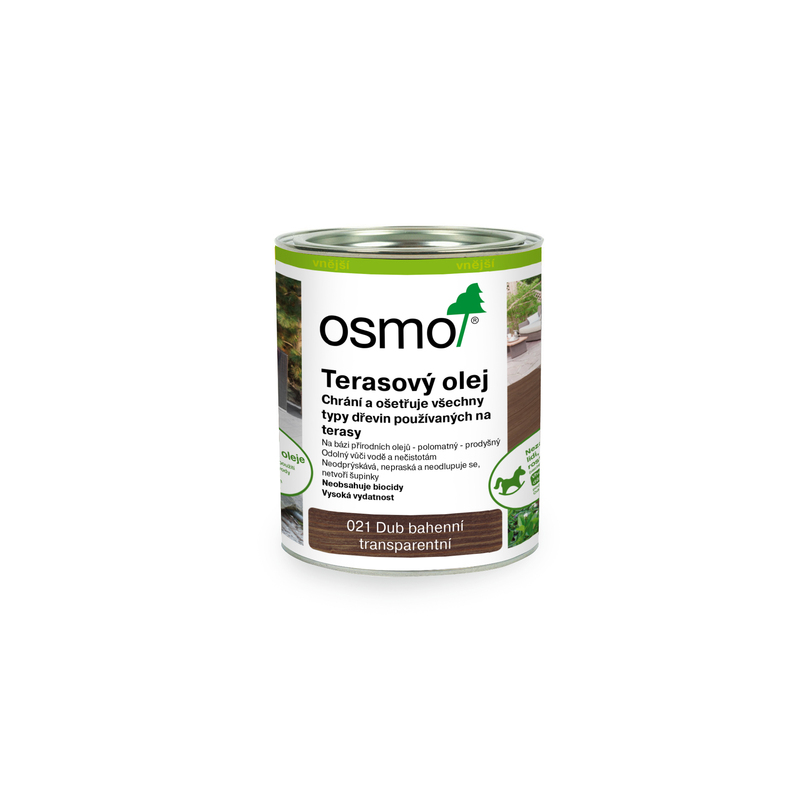 021 Terasový olej dub bahenní 0,75 l