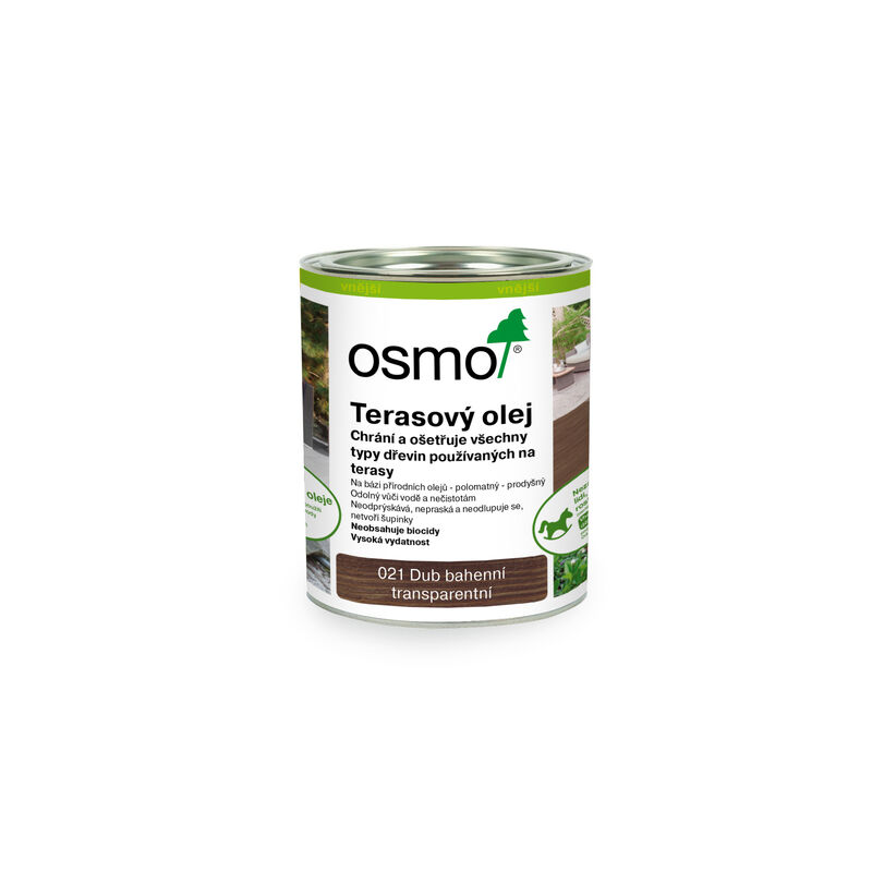 021 Terasový olej dub bahenní 0,75 l