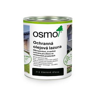 712 Ochranná olejová lazura, Eben 0,75 l
