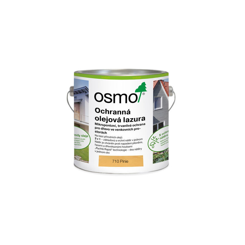 710 Ochranná olejová lazura, Pinie 2,5 l