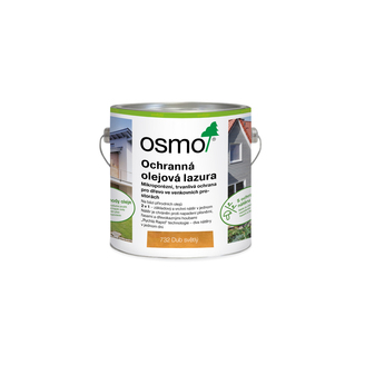 732 Ochranná olejová lazura, Dub světlý 2,5 l