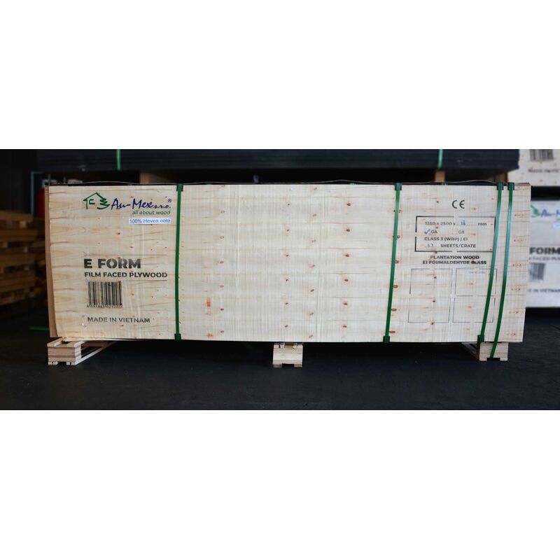 E-FORM hladká překližka Hevea 12x1250x2500