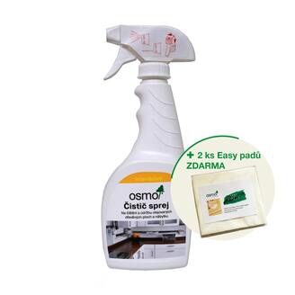 8026 Čistič bezbarvý SPREJ 0,5 l + 2ks Easy padů ZDARMA