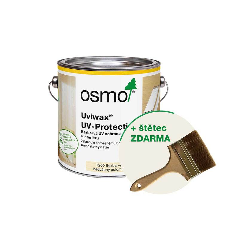 7200 UVIWAX bezbarvý 2,5 l