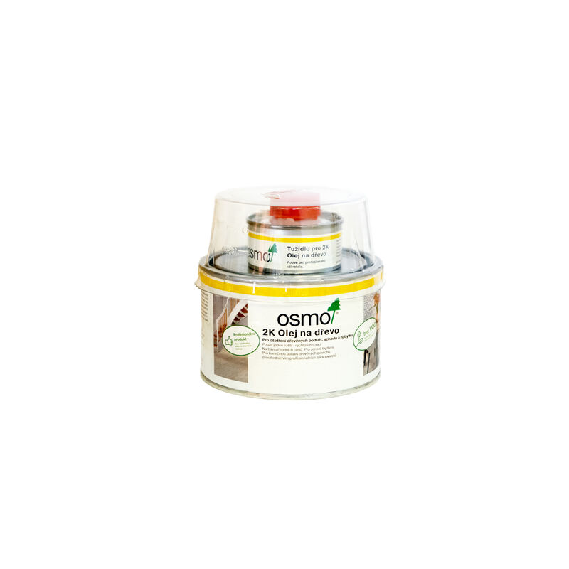 6118 2K Olej na dřevo světle šedá 0,375 l