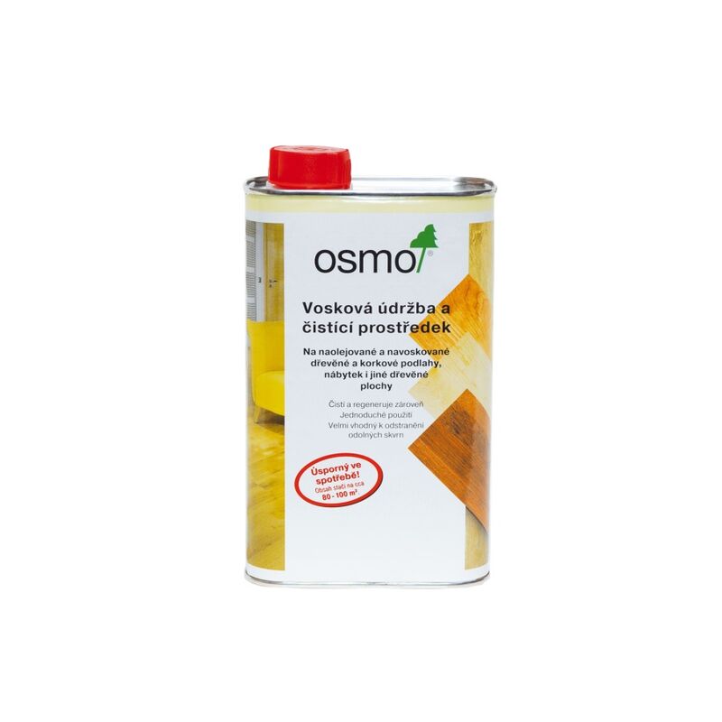 3087 Vosková údržba na bílý základ 1 l