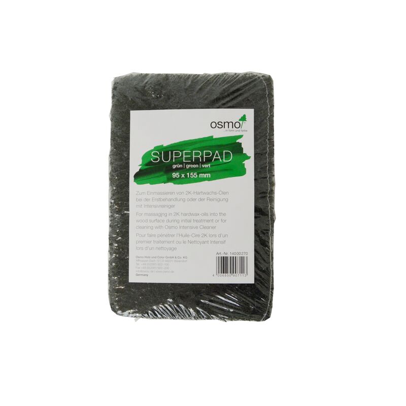 Superpad malý, zelený 24x95x155mm