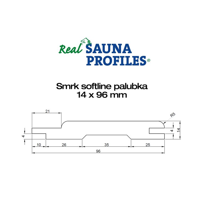 Smrk A Sauna 14x96x2400