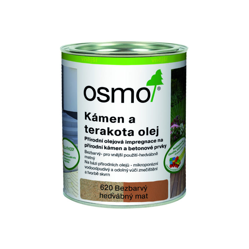 620 Kámen a terakota olej, bezbarvý 0,75 l