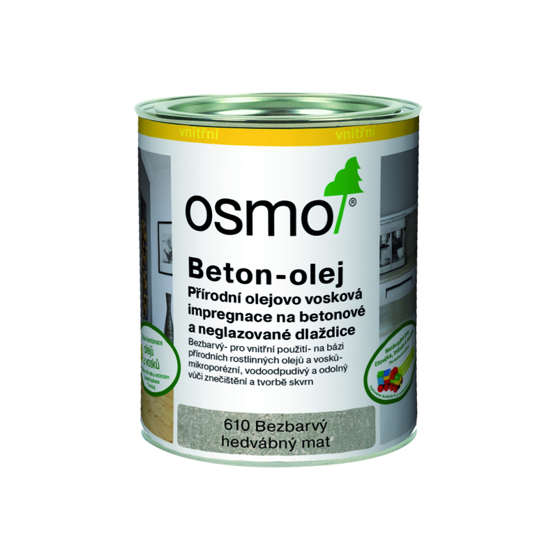 610 Beton olej, bezbarvý 0,75 l