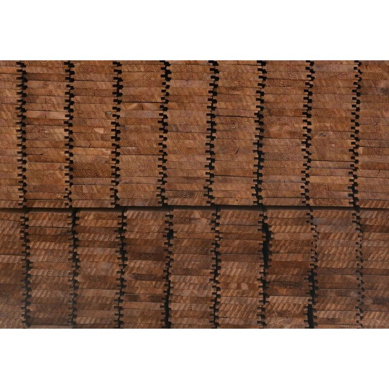 Thermo borovice, Klasika, kartáčovaný povrch 19x120x4200