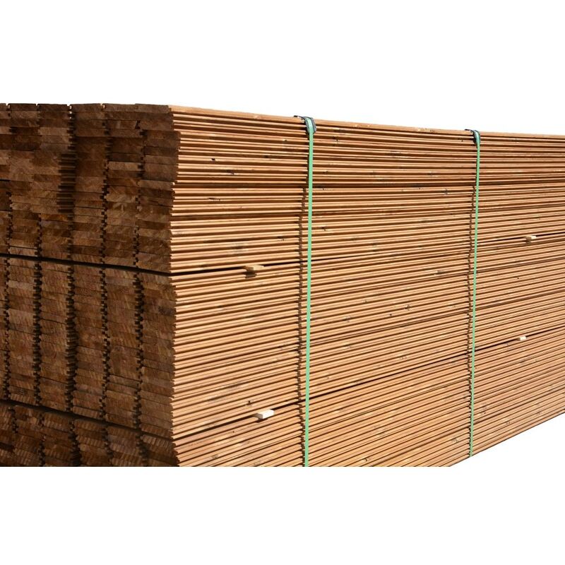 Thermo borovice, Klasika, kartáčovaný povrch 19x120x4200
