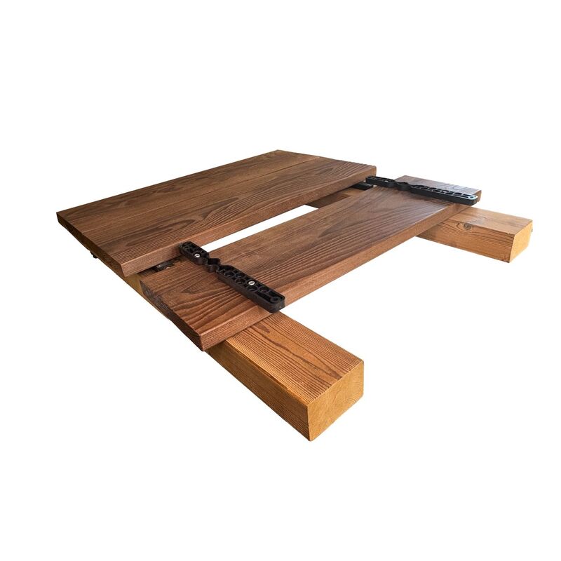 Terasová úchytka pro neviditelné připojení, sada 200ks+800 vrutů