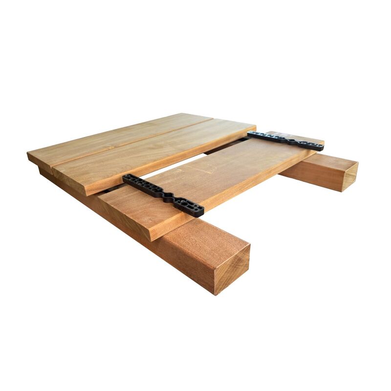 Terasová úchytka pro neviditelné připojení, sada 200ks+800 vrutů