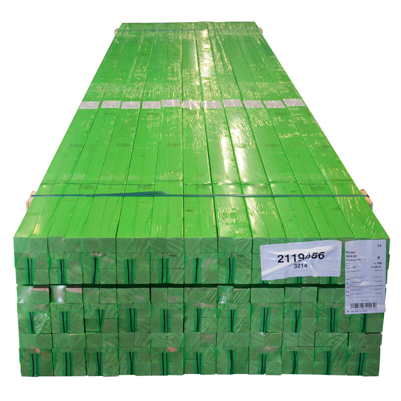 Smrkový hranol 45x45x4200mm