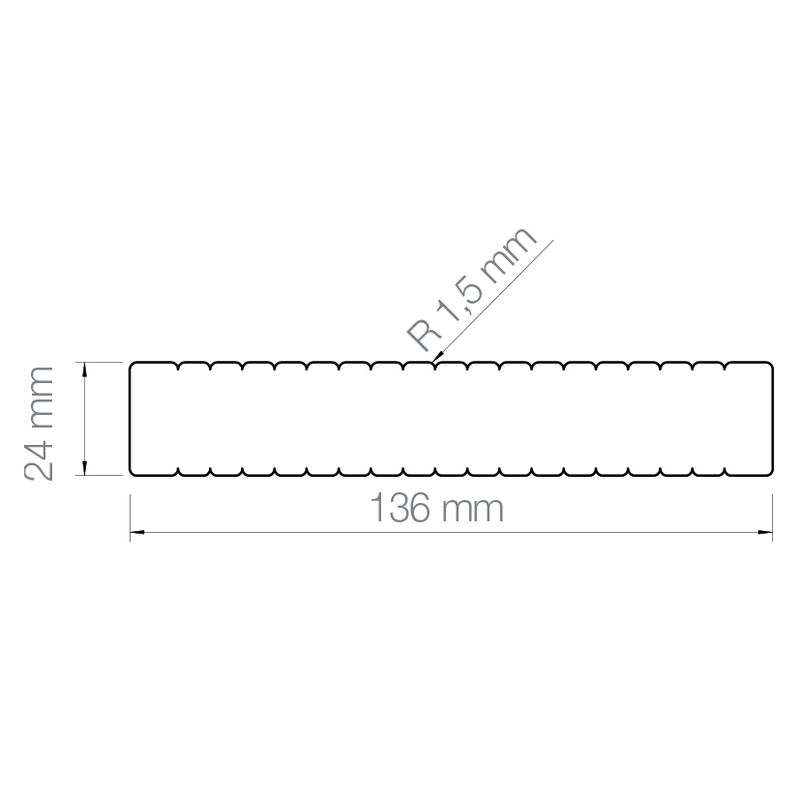 Modřín slezský jm/jm 24x136x4000