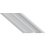Přechodový profil Stříbrný  nevrt. 270 cm