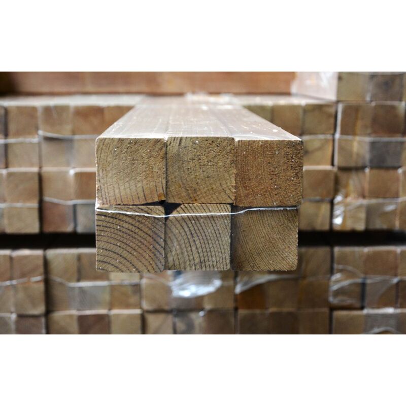 Hranol z thermowood borovice B 42x42x3300mm 