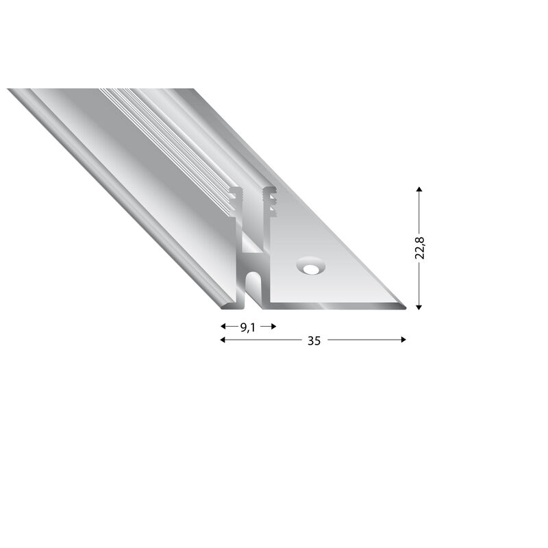 Základní profil 270 cm, 17-22 mm