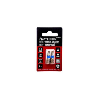 Bity niklované 25mm/TX25, 2 ks/bal