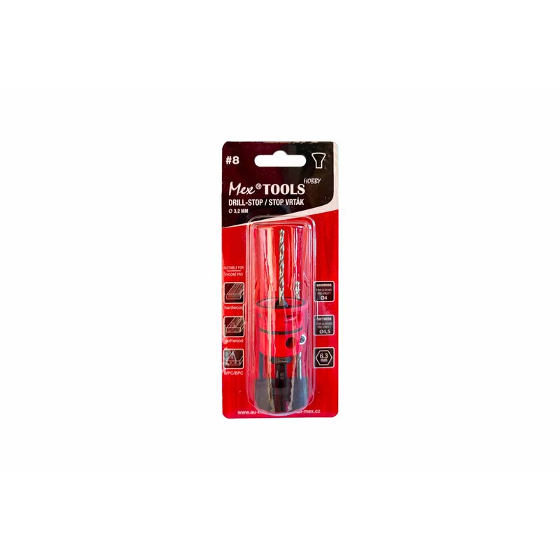 Stop vrták #8 Ø3,2mm
