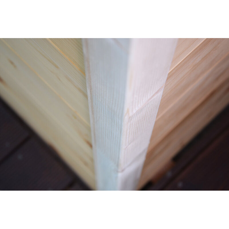 Smrková rohová úhlová lišta 57x57x2700mm