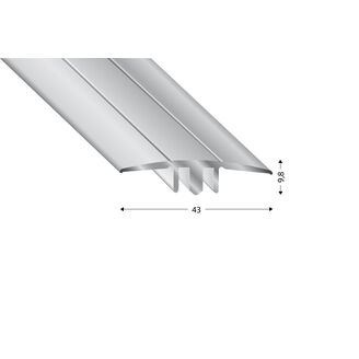 Přechodový profil Buk tmavý 90 cm