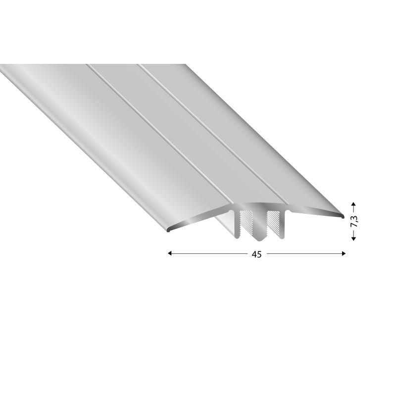 Vyrovnávací profil Buk tmavý 90 cm, 5 mm