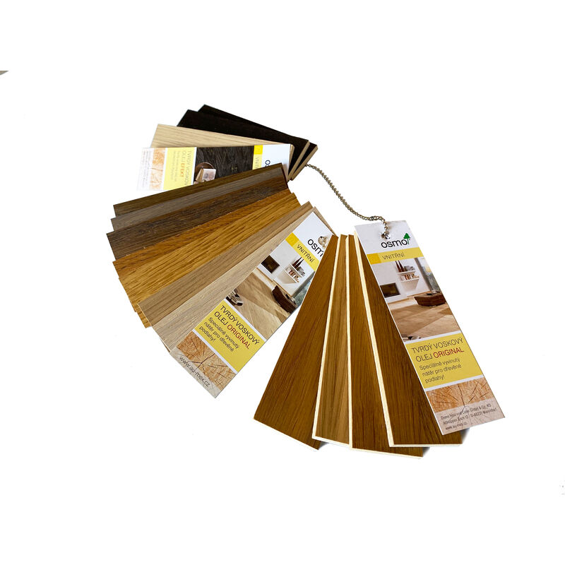 Vzorník barev - Tvrdé voskové oleje