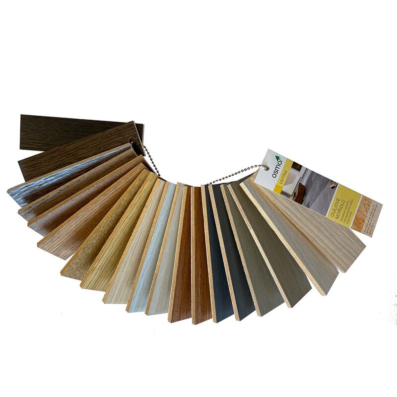 Vzorník barev - Olejové mořidlo