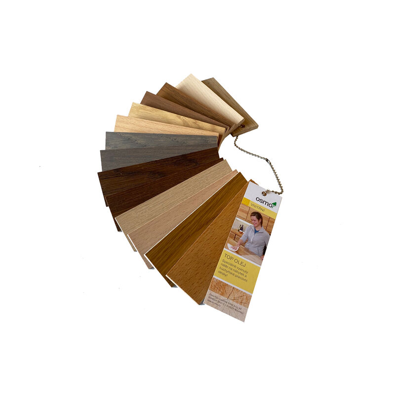 Vzorník barev - Top olej