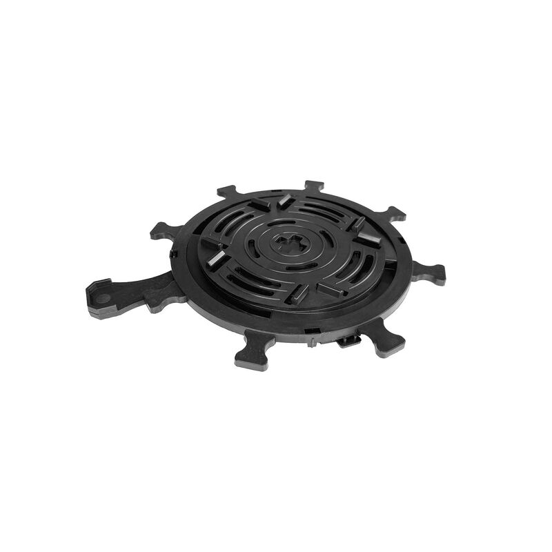 Výškově nastavitelný terč pro podlahy na hliníkové rošty APF 10-15 mm