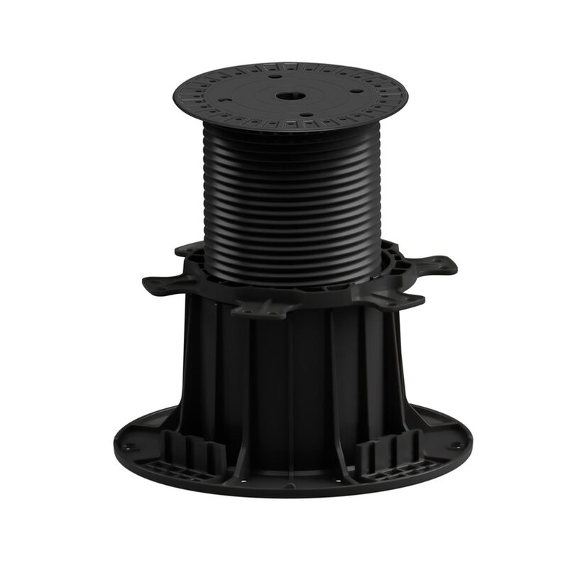 Výškově nastavitelný terč pod dlažbu/dřevo APS 110-202 mm