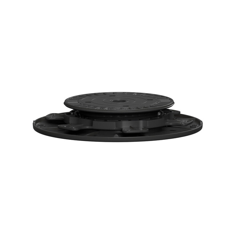 Výškově nastavitelný terč pod dlažbu/dřevo APS 21-27 mm