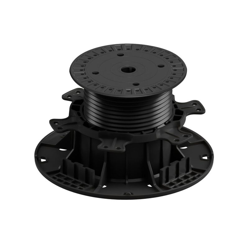 Výškově nastavitelný terč pod dlažbu/dřevo APS 64-110mm