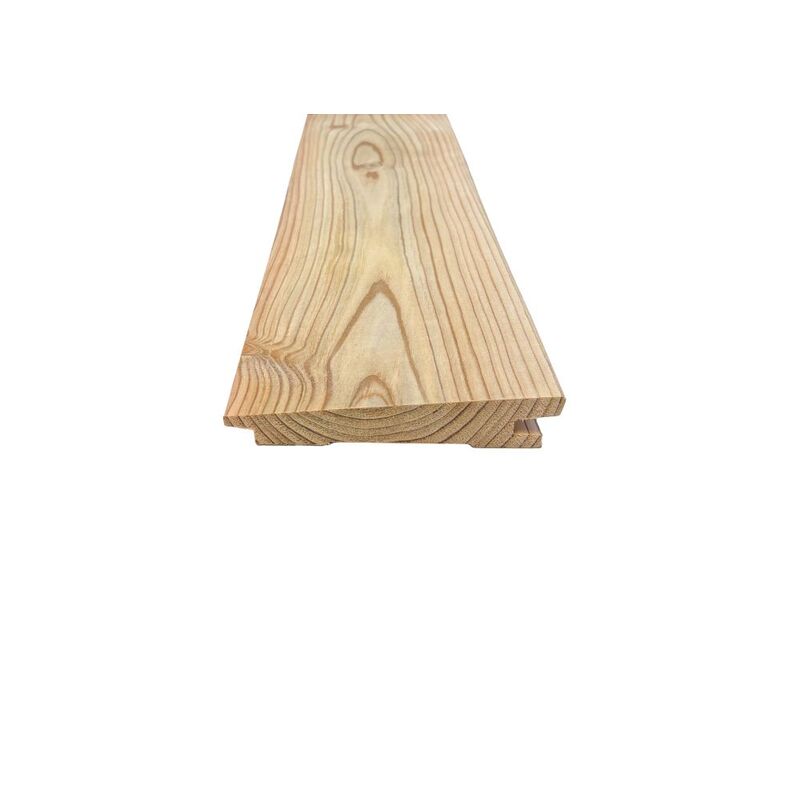 Evropský modřín Klínový profil 26/13x144x4000