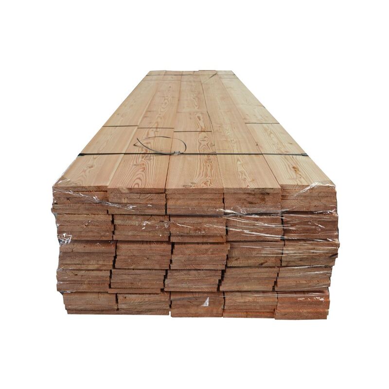 Slezský modřín hoblované prkno A/B 19x200x4000